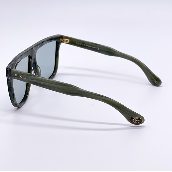 NEW GUCCI GG0582S 004 UNISEX SHIELD SUNGLASSES GUCCI GG0582S - Picture 6 of 14